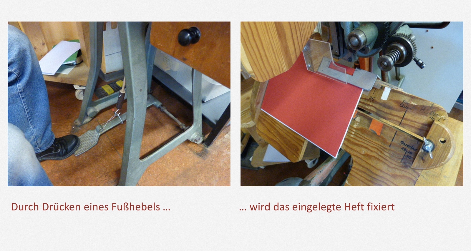 Schulhefte klammern Karl-Schubert-Werkstätten – Filderstadt Papierwerkstatt